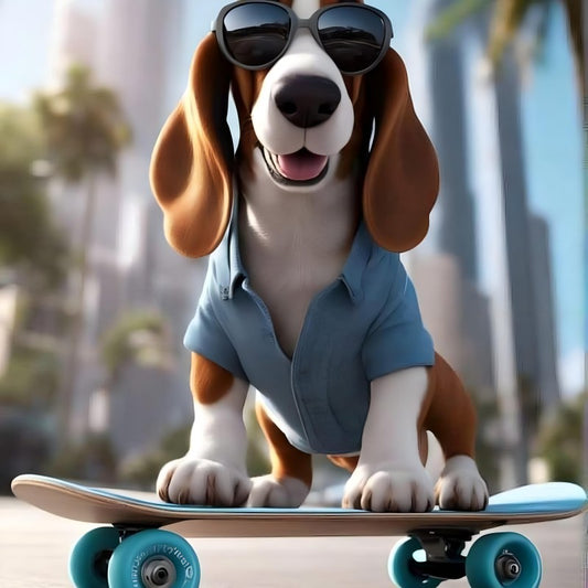 Dog Basset Hound | Diamond Painting