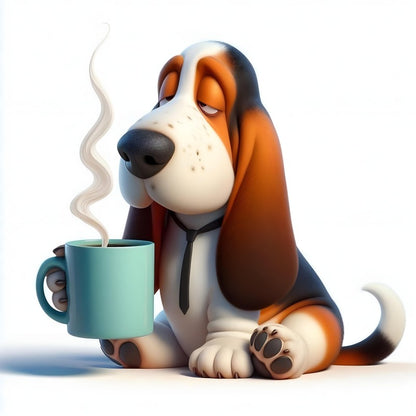 Dog Basset Hound | Diamond Painting