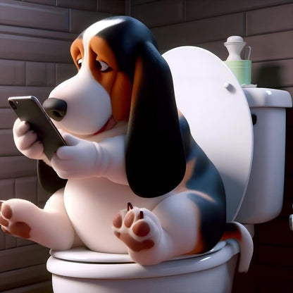 Dog Basset Hound | Diamond Painting