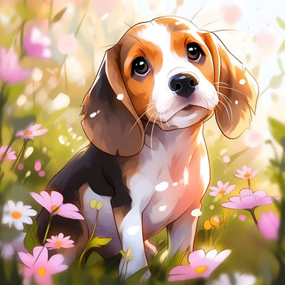 Dog Beagle | Diamond Painting