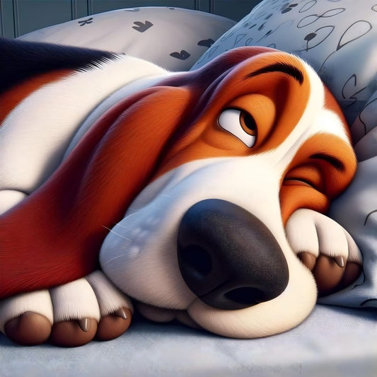 Dog Basset Hound | Diamond Painting