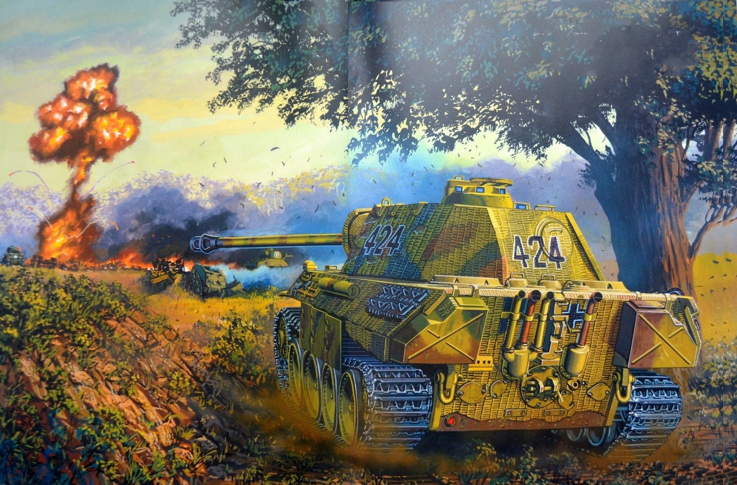 Tank | Diamond Painting