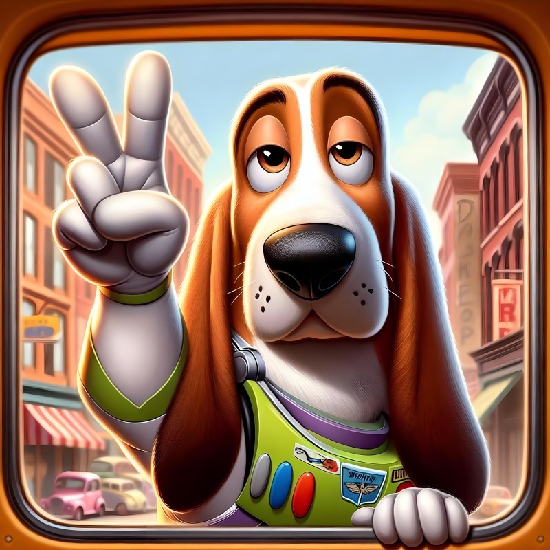 Dog Basset Hound | Diamond Painting