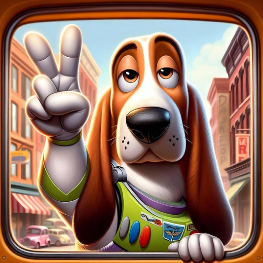 Dog Basset Hound | Diamond Painting