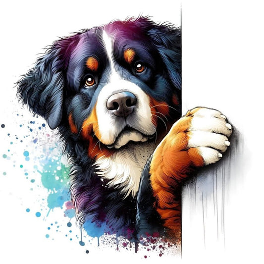 Bernese Mountain Dog | Diamond Painting