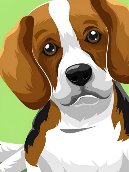 Dog Beagle | Diamond Painting