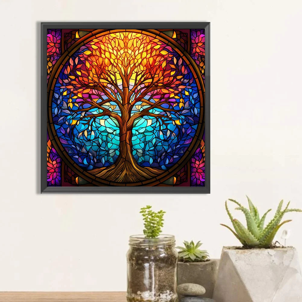 Trees Flower | Diamond Painting