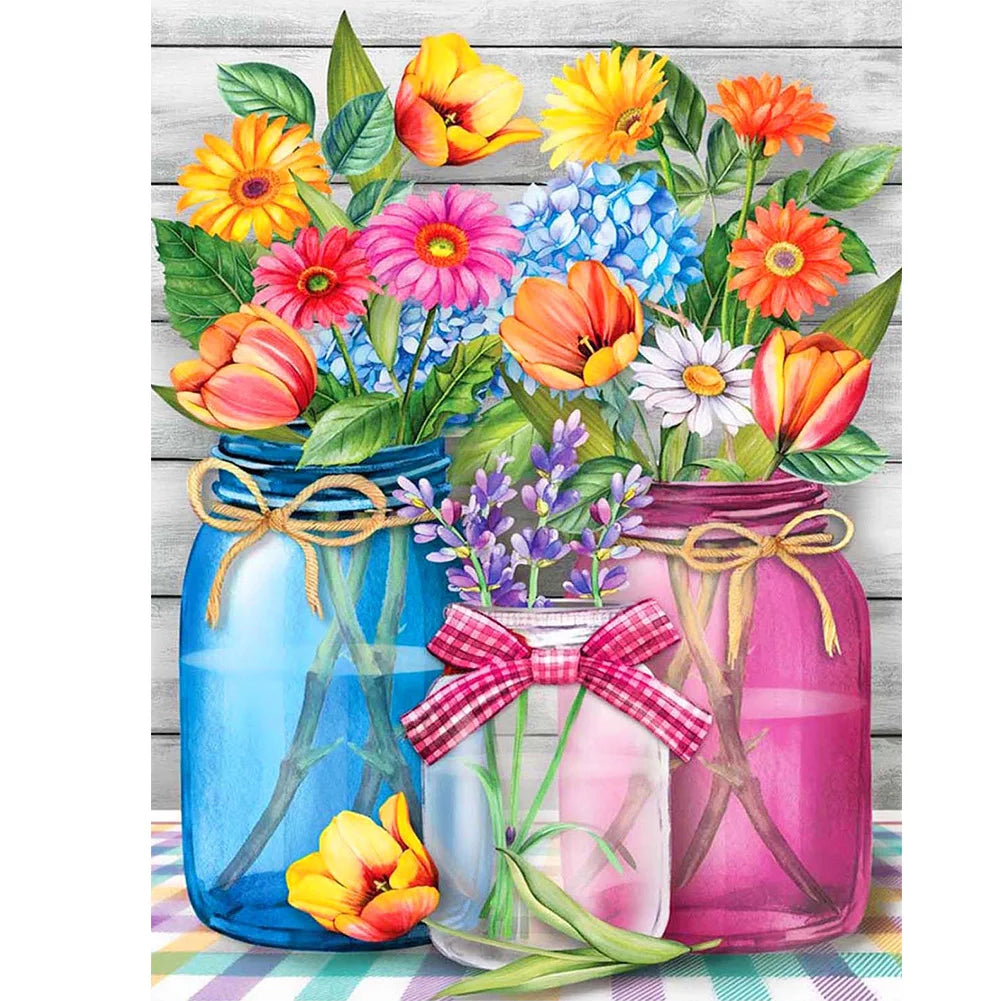 Flower In The Bottle | Diamond Painting