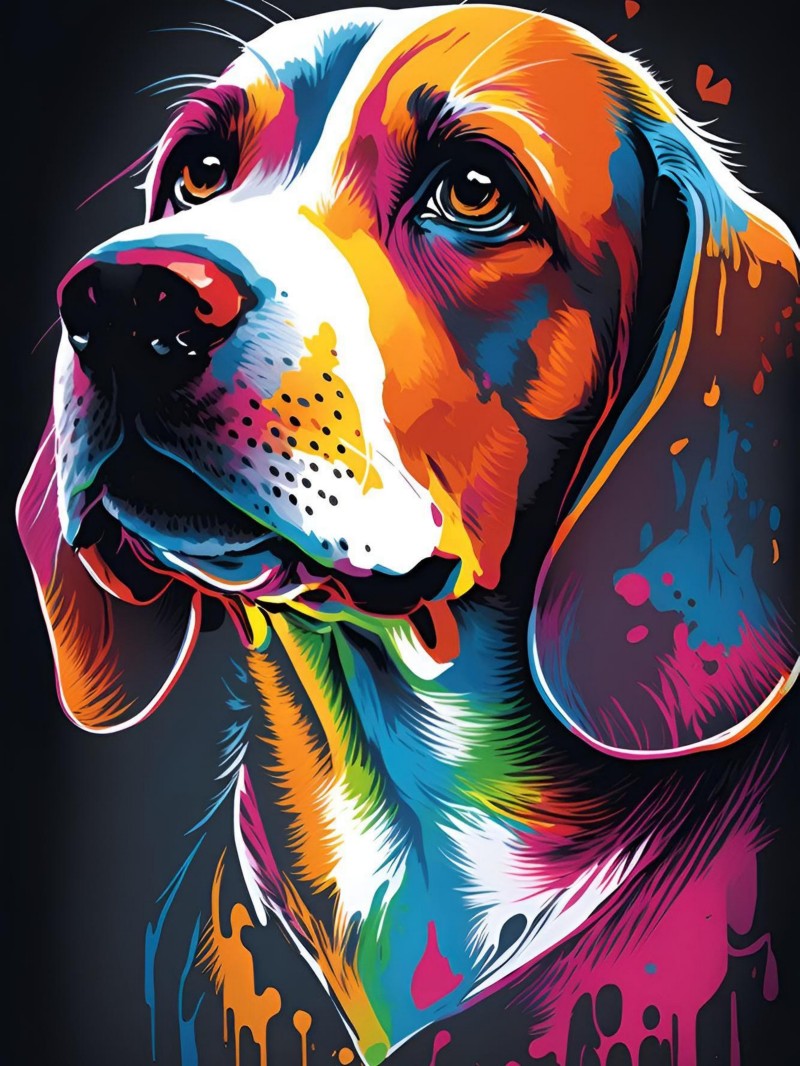 Dog Beagle | Diamond Painting