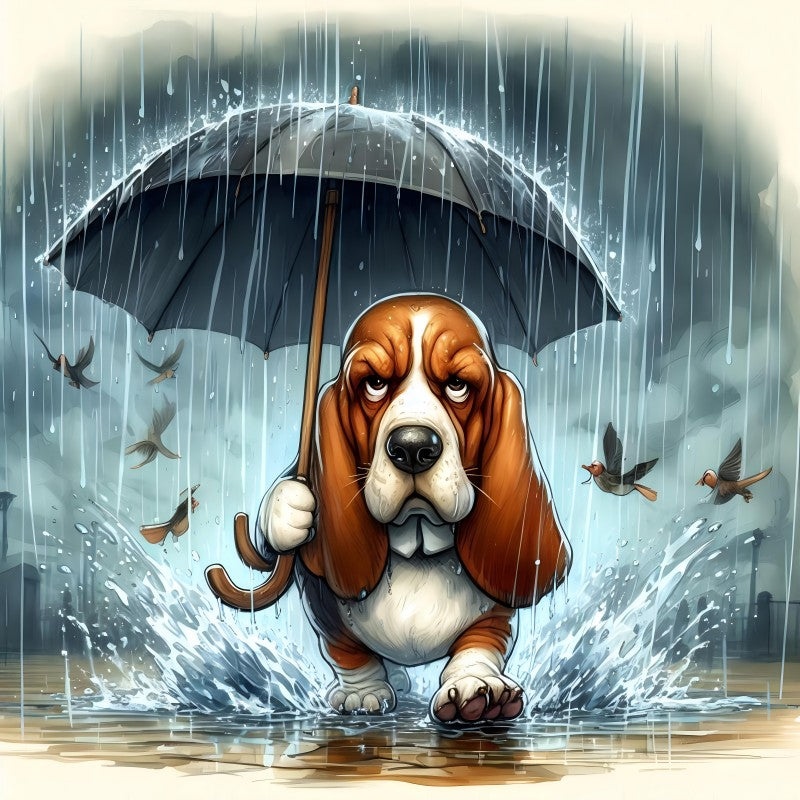 Dog Basset Hound | Diamond Painting