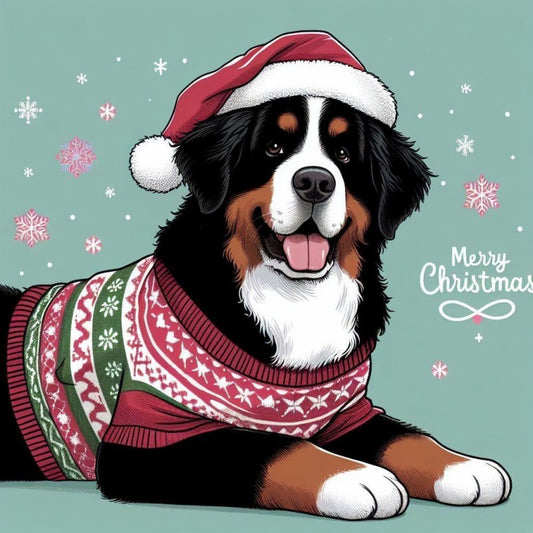Bernese Mountain Dog | Diamond Painting