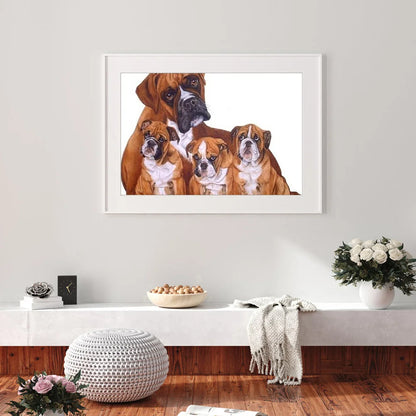 Smart Dogs Boxer | Diamond Painting