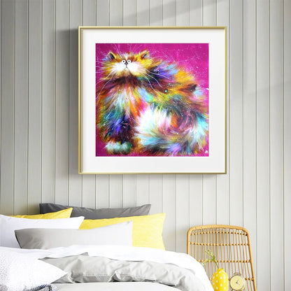 Colorful Cat | Diamond Painting