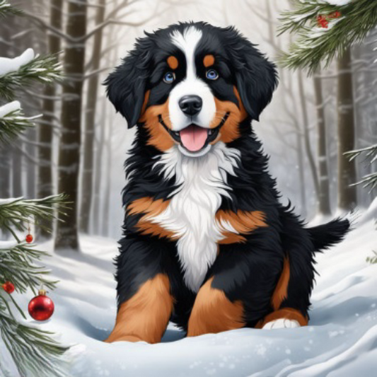 Bernese Mountain Dog | Diamond Painting