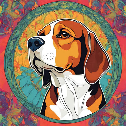 Dog Beagle | Diamond Painting