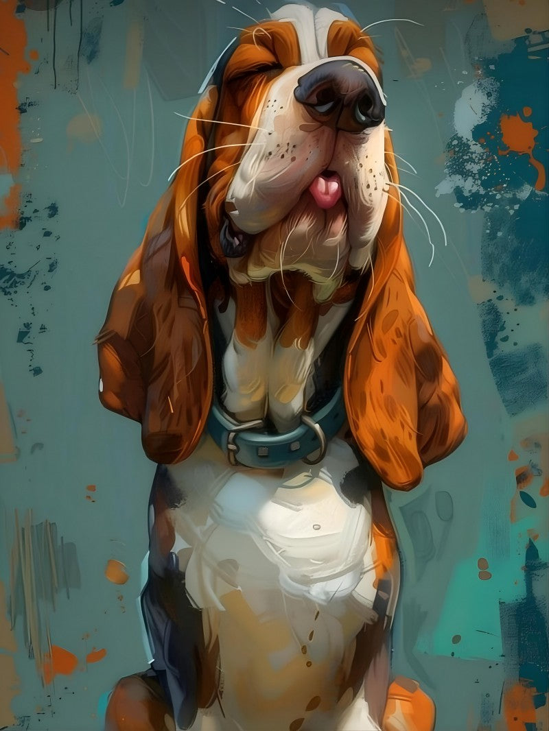 Dog Basset Hound | Diamond Painting