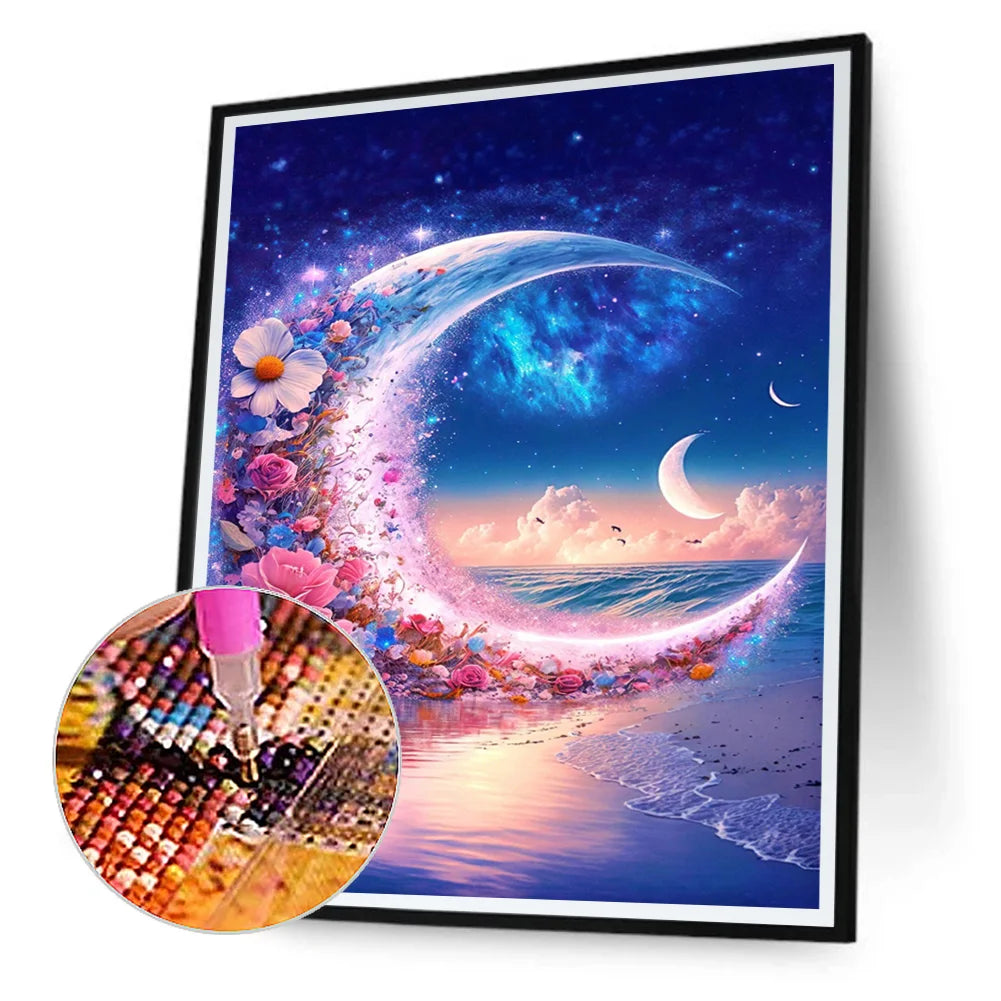 Moon Flower | Diamond Painting