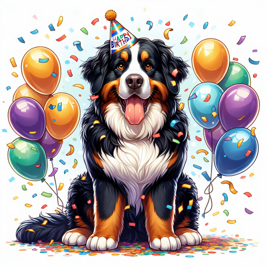 Bernese Mountain Dog | Diamond Painting