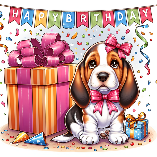 Dog Basset Hound | Diamond Painting