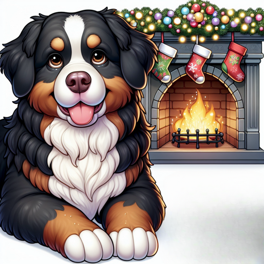 Bernese Mountain Dog | Diamond Painting