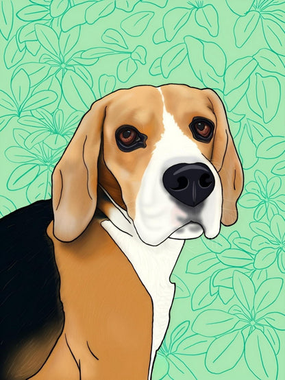 Dog Beagle | Diamond Painting