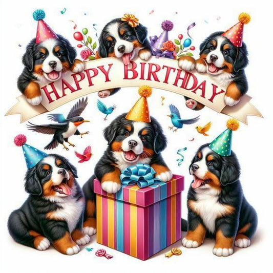 Bernese Mountain Dog | Diamond Painting