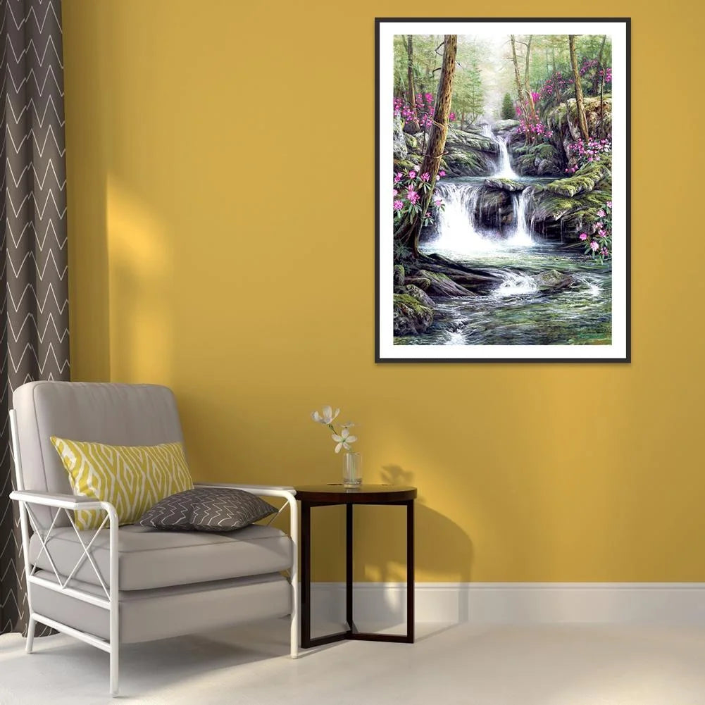 Forest Stream | Diamond Painting