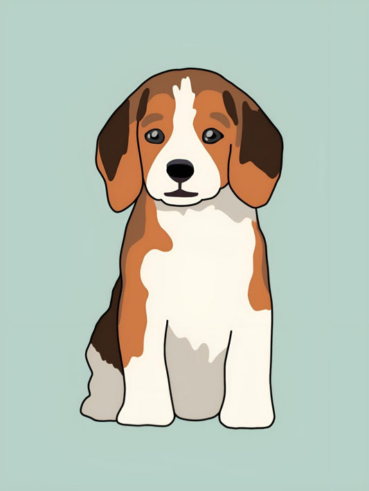 Dog Beagle | Diamond Painting
