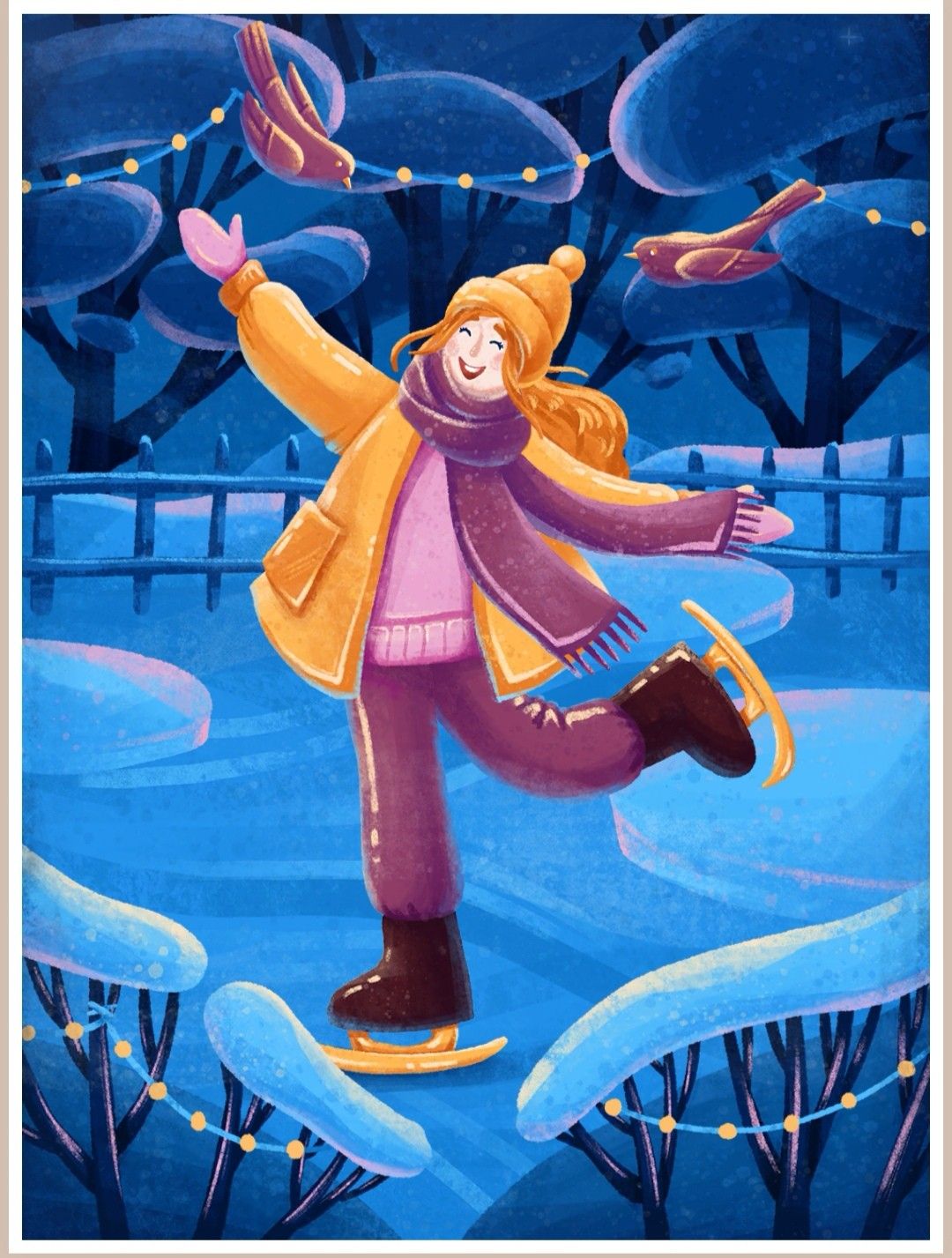 Ice Skates | Diamond Painting