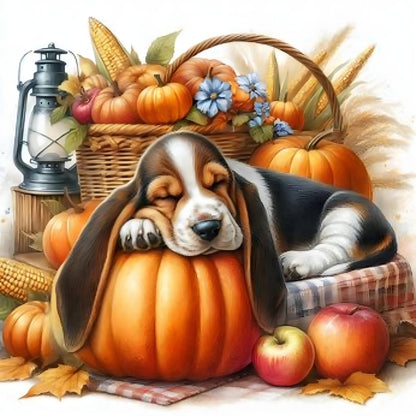Dog Basset Hound | Diamond Painting