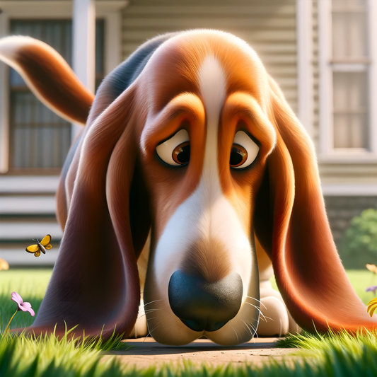 Dog Basset Hound | Diamond Painting