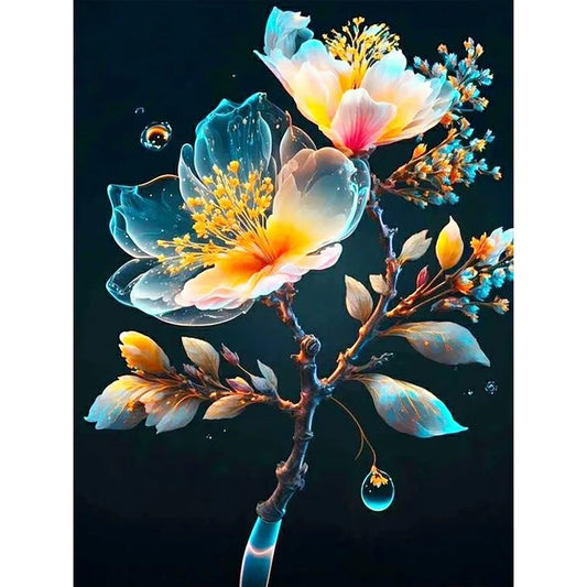 Crystal Flower | Diamond Painting