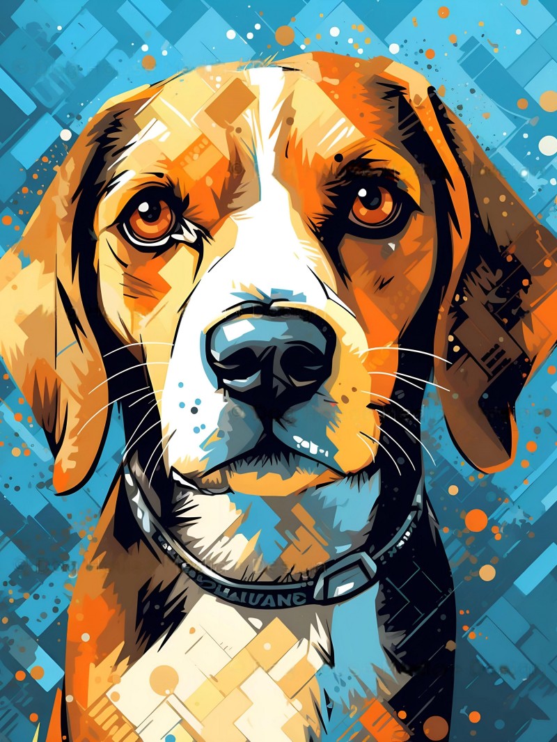 Dog Beagle | Diamond Painting