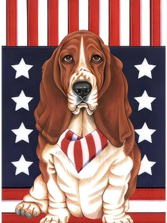 Dog Basset Hound | Diamond Painting