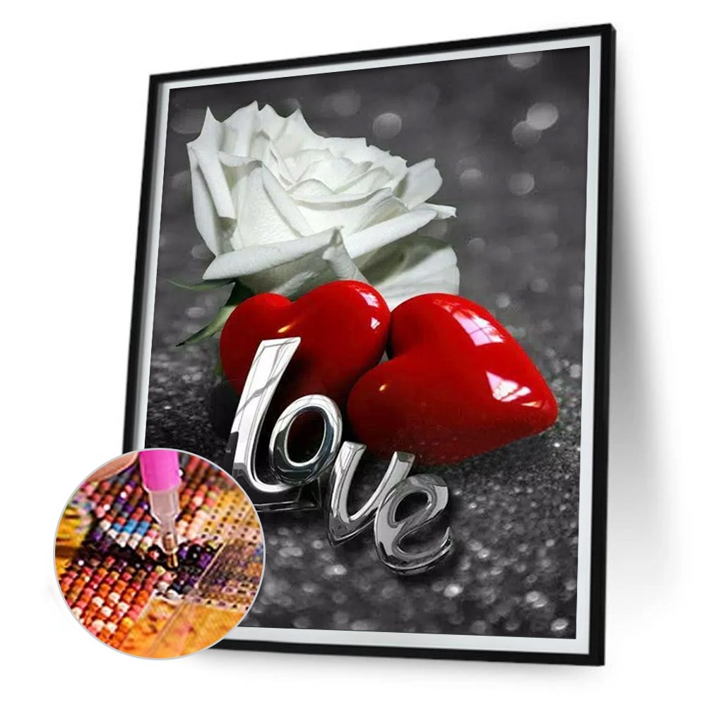 Love Flower | Diamond Painting