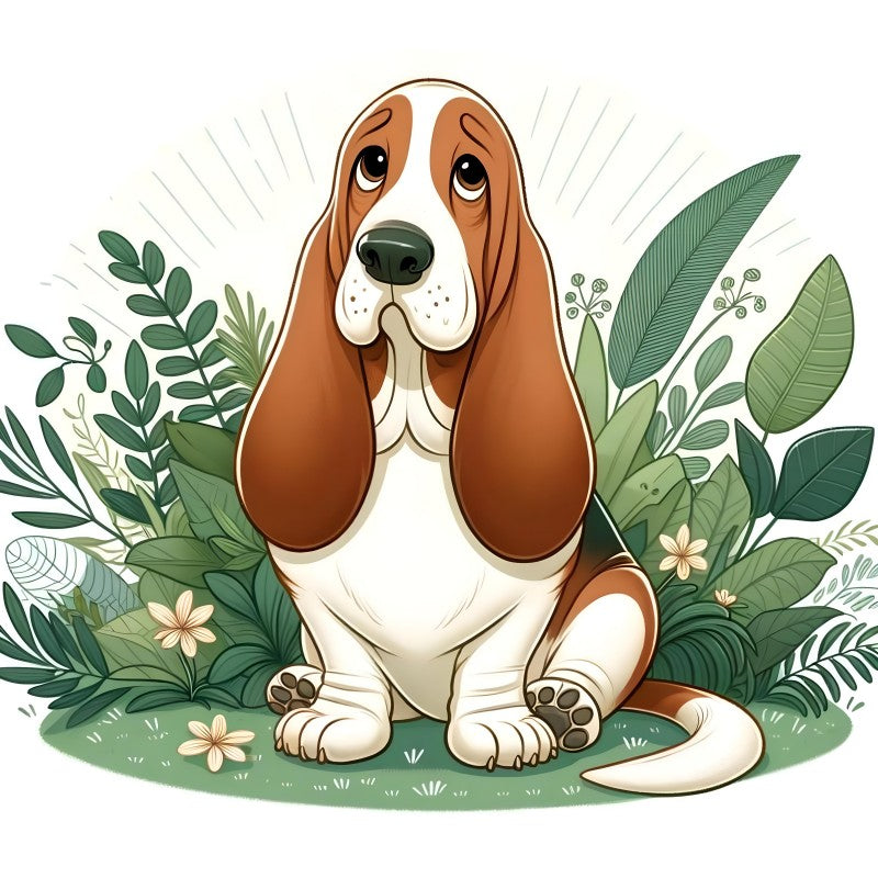 Dog Basset Hound | Diamond Painting
