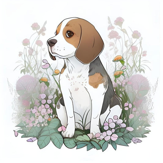 Dog Beagle | Diamond Painting