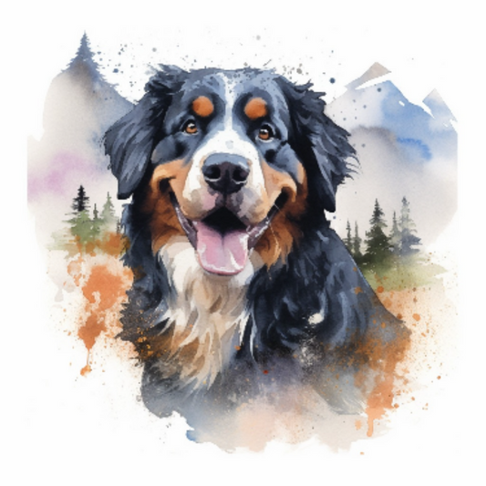Bernese Mountain Dog | Diamond Painting