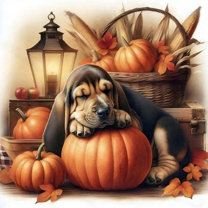 Dog Basset Hound | Diamond Painting