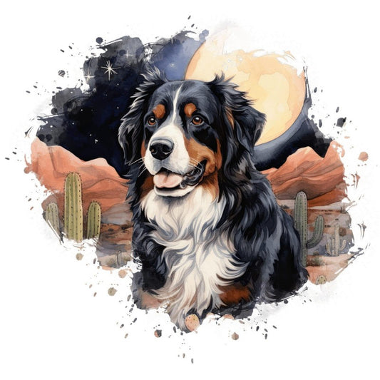 Bernese Mountain Dog | Diamond Painting