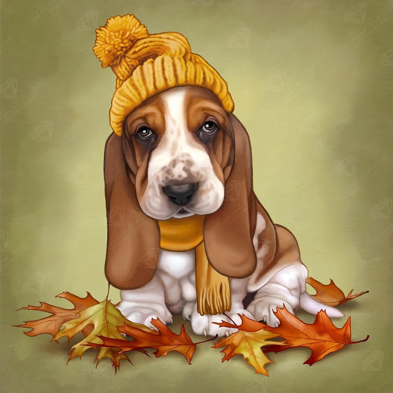 Dog Basset Hound | Diamond Painting