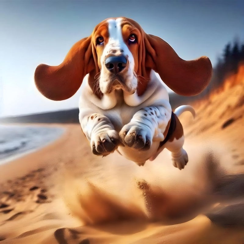 Dog Basset Hound | Diamond Painting