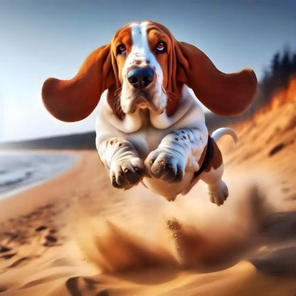 Dog Basset Hound | Diamond Painting