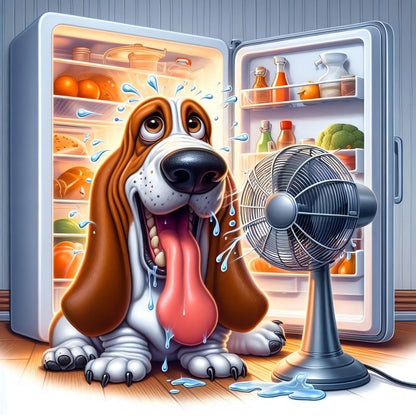Dog Basset Hound | Diamond Painting