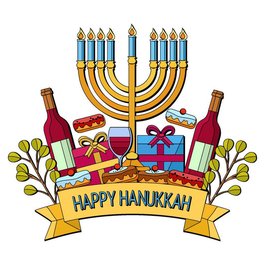 Jewish Hanukkah Judaica | Diamond Painting