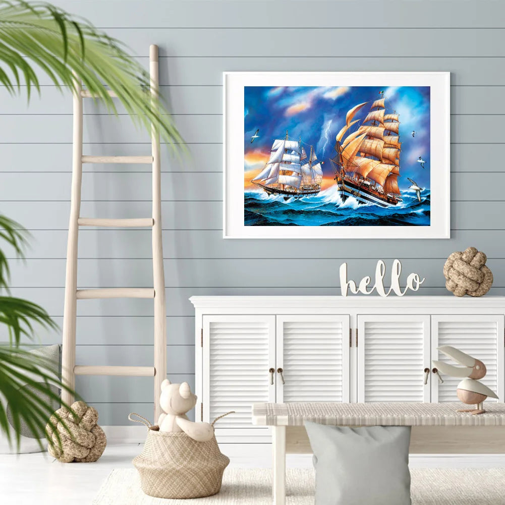 Sail Boat | Diamond Painting