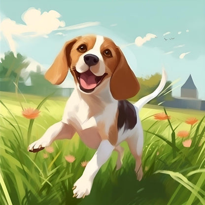 Dog Beagle | Diamond Painting