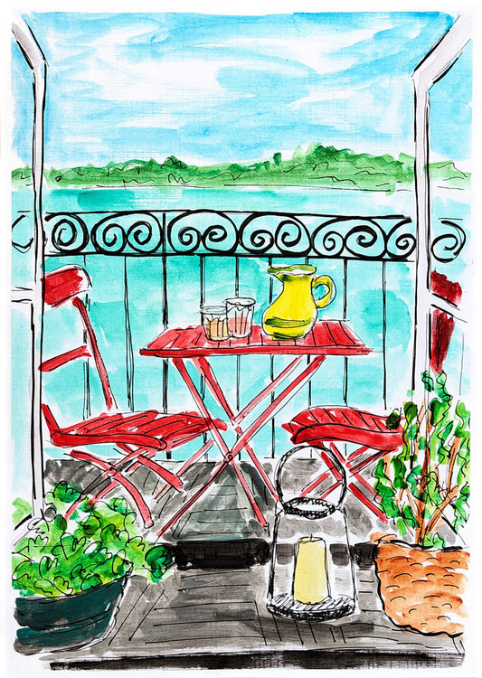 Balcony | Diamond Painting