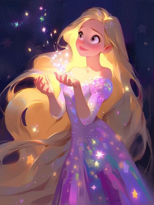 Beautiful Princess | Diamond Painting