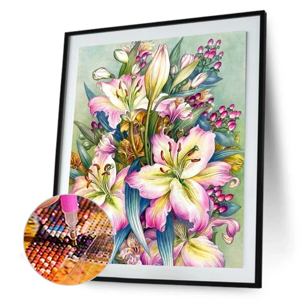 Beautiful Flowers | Diamond Painting